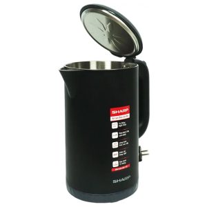 Bình đun siêu tốc Sharp 1.7 lít EKJ-17EVPS-BK chính hãng - góc nhìn 3