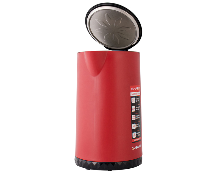 Bình đun siêu tốc 1.7 lít Sharp EKJ-17EVPS-RD chính hãng Bình đun siêu tốc 1.7 lít Sharp EKJ-17EVPS-RD chính hãng - góc nhìn 2