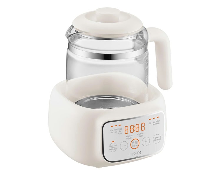 Máy đun nước pha sữa thông minh cho bé Joyoung 1.2 lít JBM-530-WH Máy đun nước pha sữa thông minh cho bé Joyoung 1.2 lít JBM-530-WH - góc nhìn 2