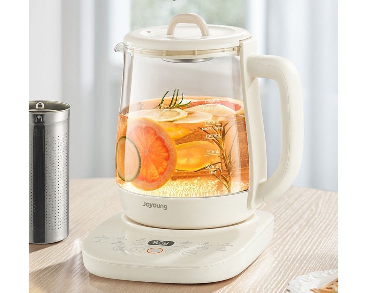 Ấm pha trà đa năng Joyoung 1.5 lít JTM-125 | Điện máy Phúc Anh Ấm pha trà đa năng Joyoung 1.5 lít JTM-125 | Điện máy Phúc Anh - góc nhìn 3
