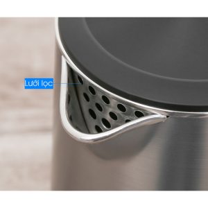 Bình đun siêu tốc Toshiba 1.7 lít KT-17DR1NV giá tốt - góc nhìn 3