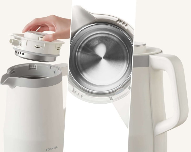 Bình đun siêu tốc Toshiba 1.5 lít KT-15DRTVN(W) | Điện máy Phúc Anh Bình đun siêu tốc Toshiba 1.5 lít KT-15DRTVN(W) | Điện máy Phúc Anh - góc nhìn 4