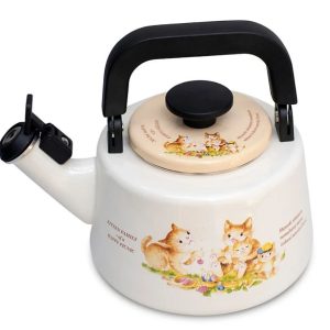 Ấm đun tráng men Fujihoro KIT-2.2WK hàng sẵn kho, giá tốt - góc nhìn 3