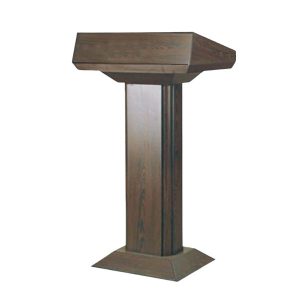 Bục phát biểu gỗ đơn giản