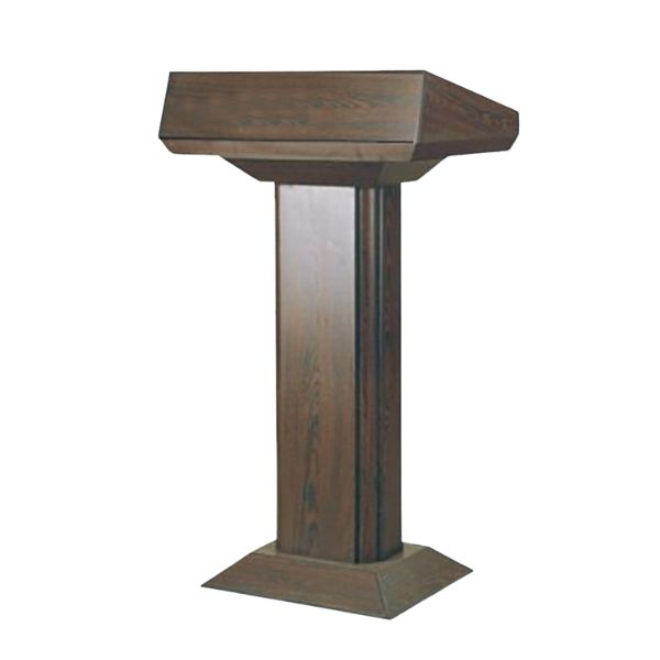Bục phát biểu gỗ đơn giản