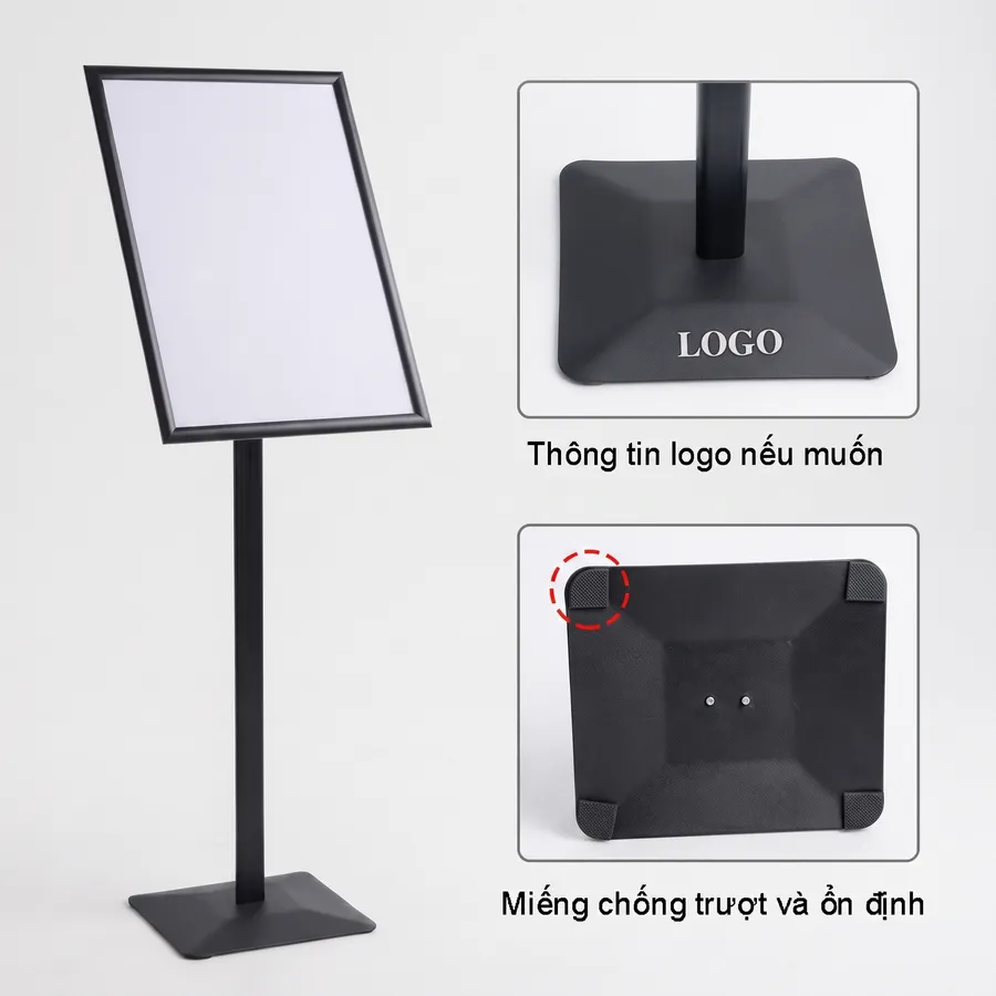 bảng đứng menu