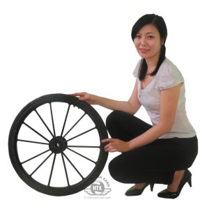 Bánh xe đẩy rác