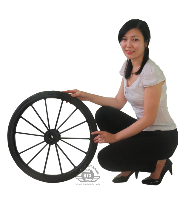 Bánh xe đẩy rác