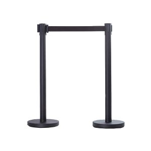 Cột chắn inox đen dây căng