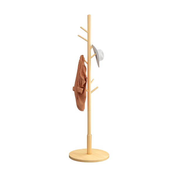 Cây treo quần áo decor bằng gỗ ép