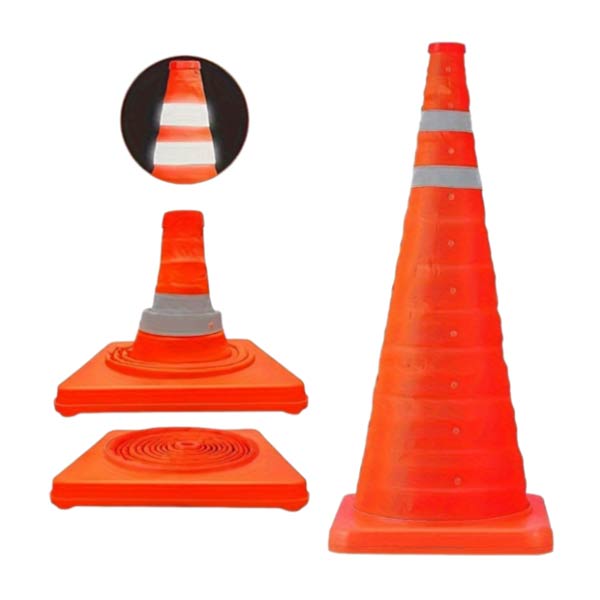 Cọc tiêu giao thông gấp gọn 70cm