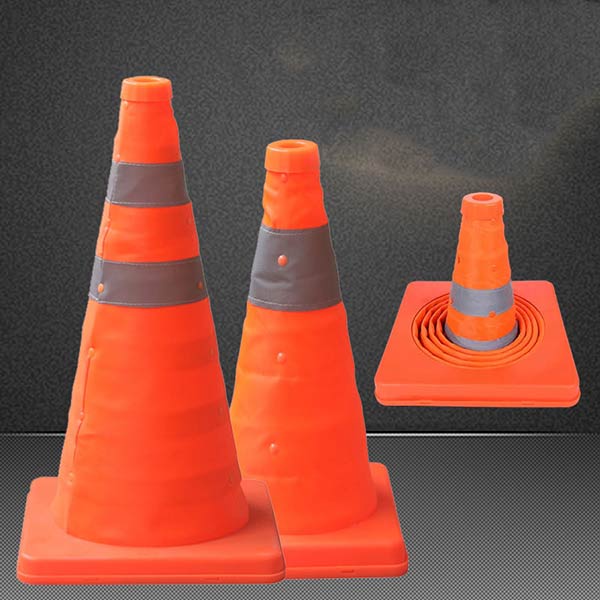Cọc tiêu hình nón gấp gọn 45cm
