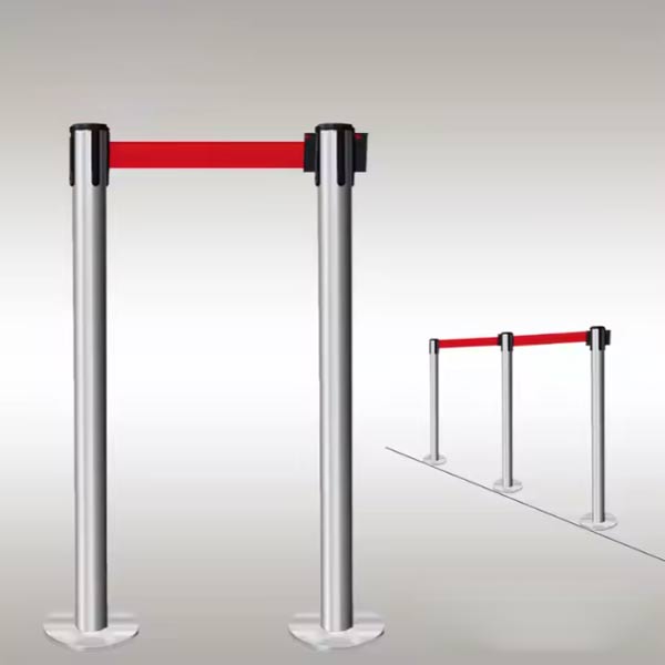 Cột chắn inox đế từ tính nam châm