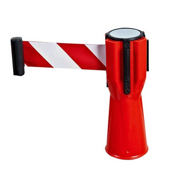 Đầu và dây kéo nối cọc tiêu tạo rào chắn giao thông di động