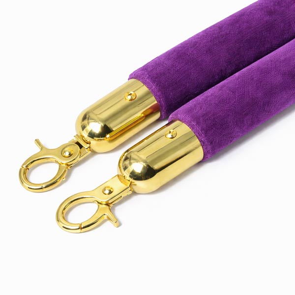 Dây nhung tím thay thế cho cột chắn