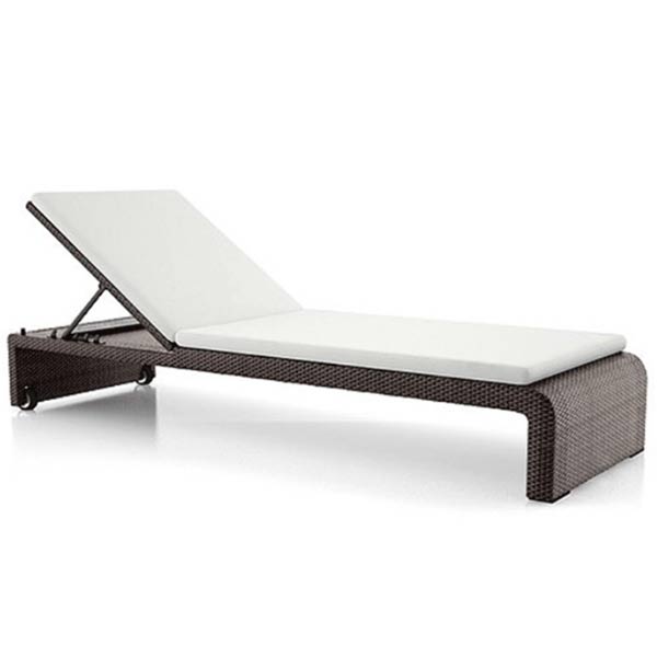 ghế tắm nắng bể bơi mây nhựa PE