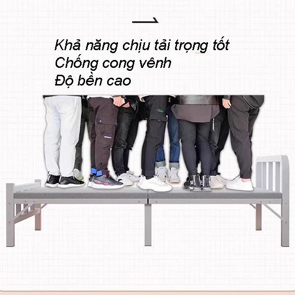 Giường gấp có đệm – giường gấp văn phòng