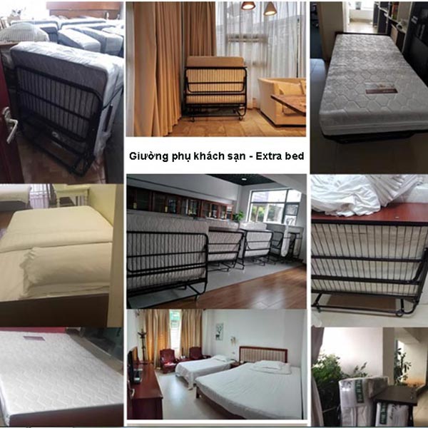 Giường phụ khách sạn nệm lò xo