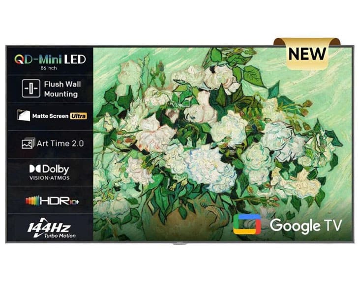 Google Tivi QLED Khung Tranh Coocaa 86 inch 86L85