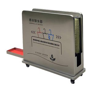 Hộp lau nước trên ô dù bằng inox