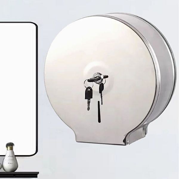Hộp đựng giấy vệ sinh inox