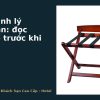Kệ để hành lý khách sạn: đọc thông số trước khi lựa chọn