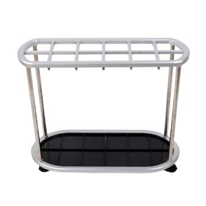 Kệ đựng dù Inox di động 12 ô cắm