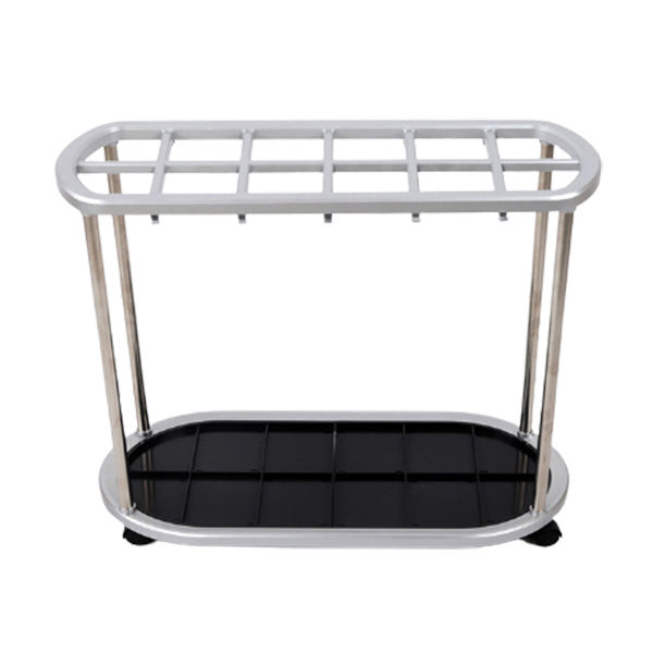 Kệ đựng dù Inox di động 12 ô cắm