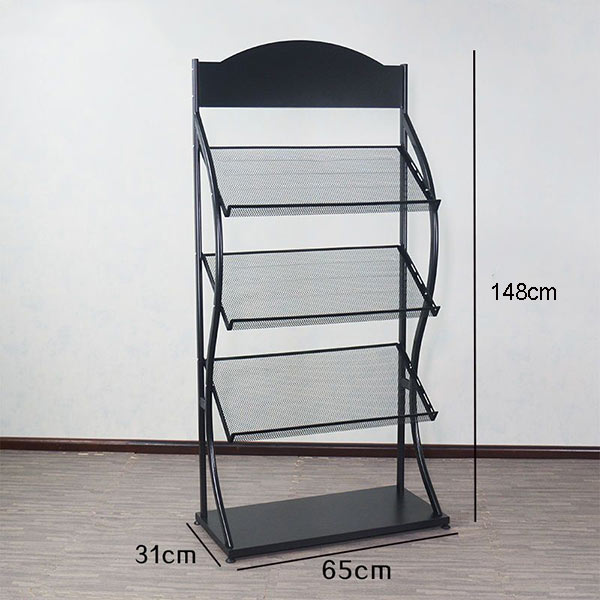 Kệ tạp chí 4 tầng