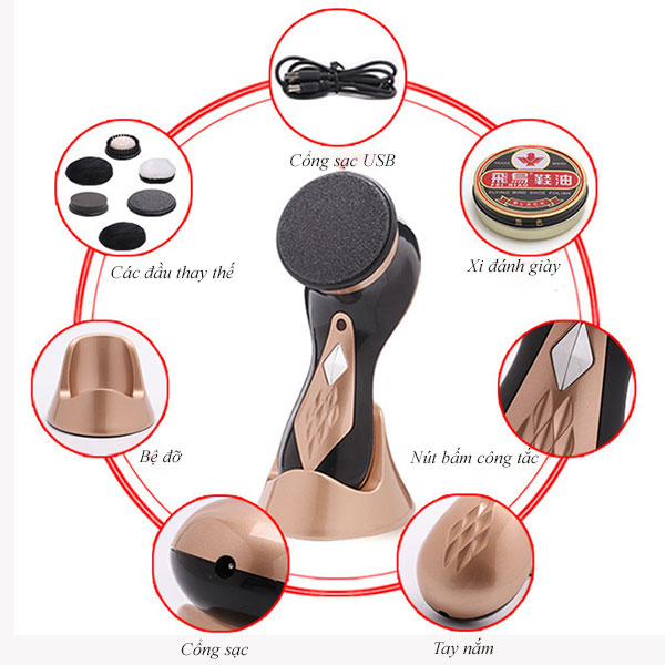 Máy đánh giày mini cầm tay