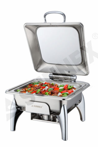 Nồi hâm buffet Sunnex vuông W17-2300T