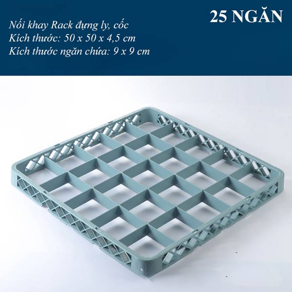 Rack nối đựng ly cốc 25 ngăn giá rẻ, hàng có sẵn