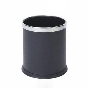 Sọt rác nhựa 2 lớp màu đen
