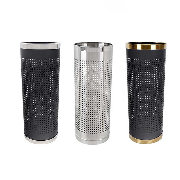Sọt đựng dù thép phun sơn viền inox