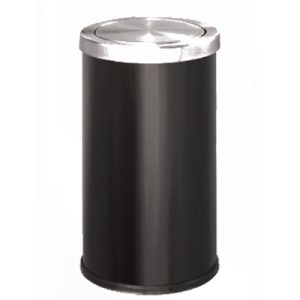 Thùng đựng rác inox A35-O(ĐEN)