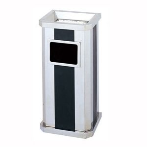 Thùng rác bằng inox khối chữ nhật