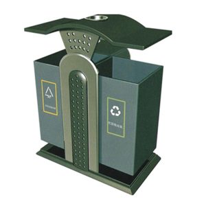 Thùng rác công cộng bằng sắt