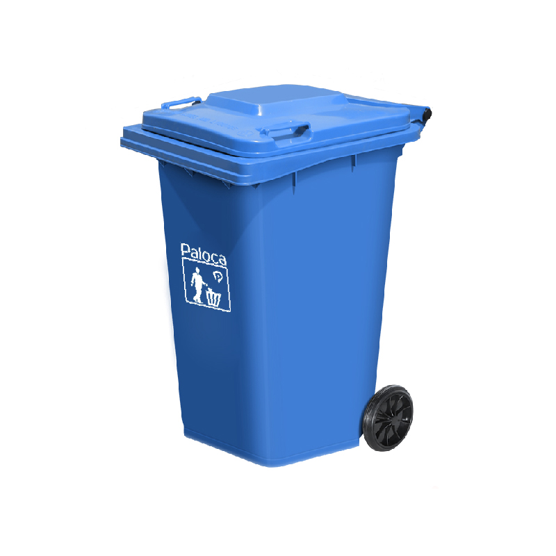 Thùng rác công cộng 240 lít thương hiệu paloca