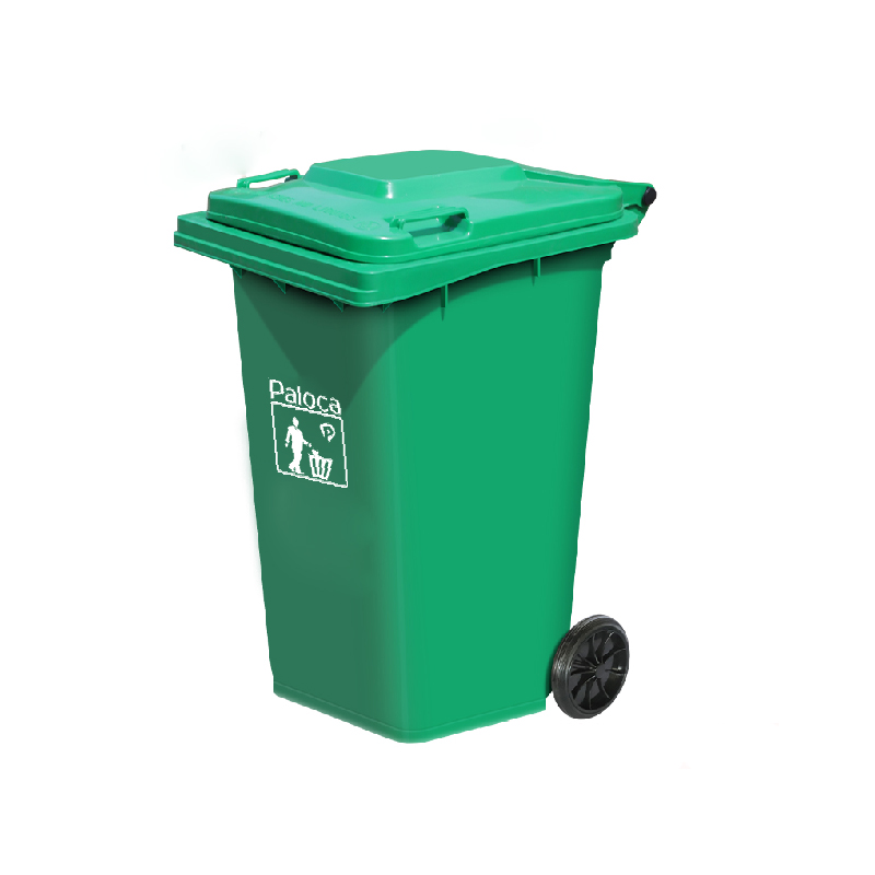 Thùng rác công cộng 240 lít thương hiệu paloca