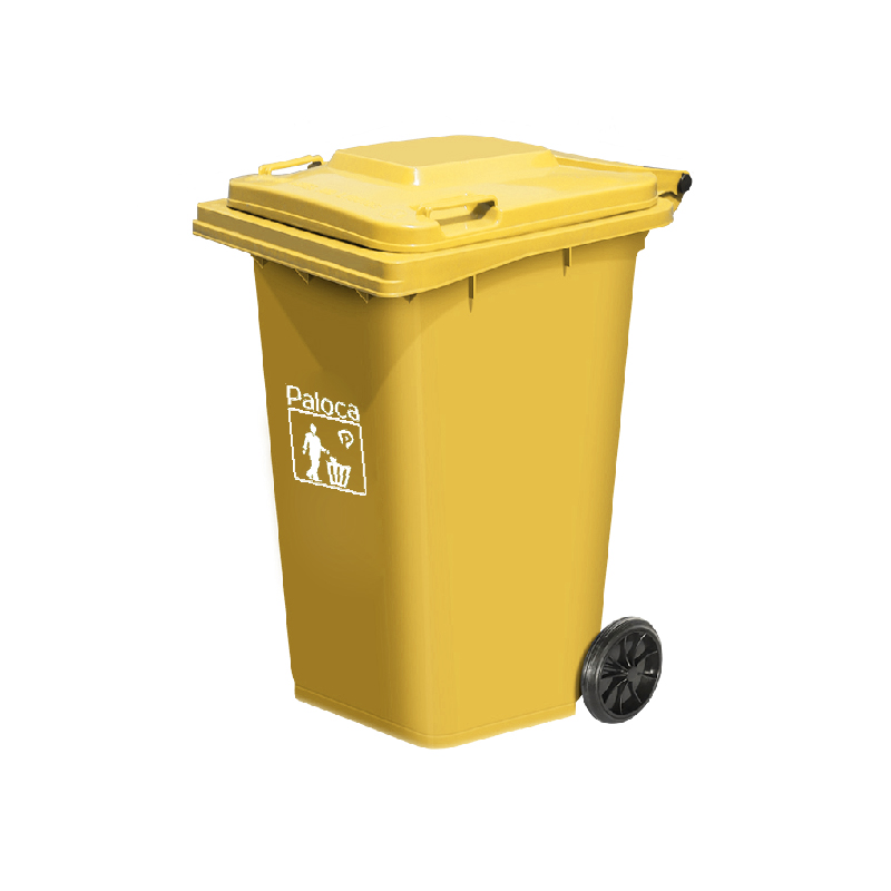Thùng rác công cộng 240 lít thương hiệu paloca