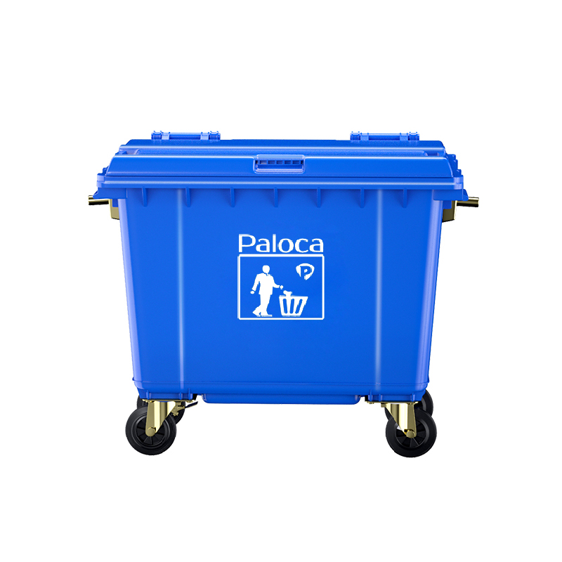 Thùng rác công nghiệp 660 lít paloca