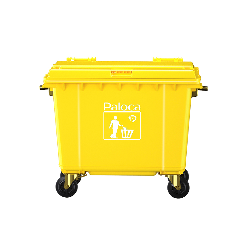 Thùng rác công nghiệp 660 lít paloca