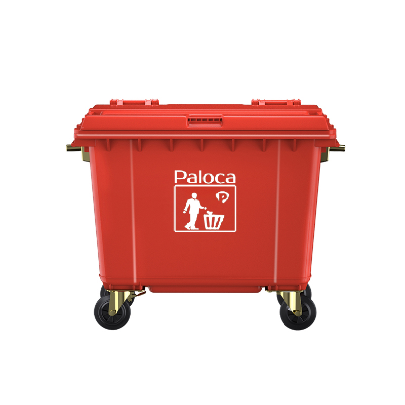 Thùng rác công nghiệp 660 lít paloca