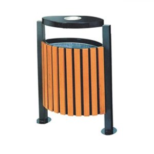 Thùng rác gỗ ngoài trời A37-K