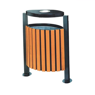 Thùng rác gỗ ngoài trời A37-K