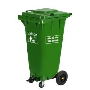 Thùng ủ rác hữu cơ 120l lít nhựa thông minh tại nhà không mùi giá rẻ