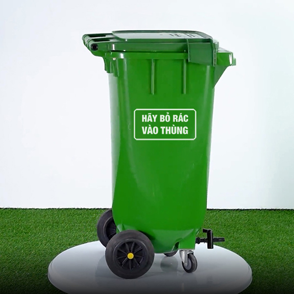Thùng rác hữu cơ 120 lít