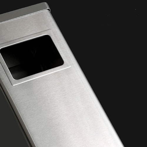 Thùng rác inox hình chữ nhật