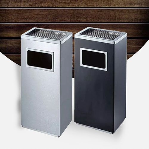 Thùng rác inox hình chữ nhật
