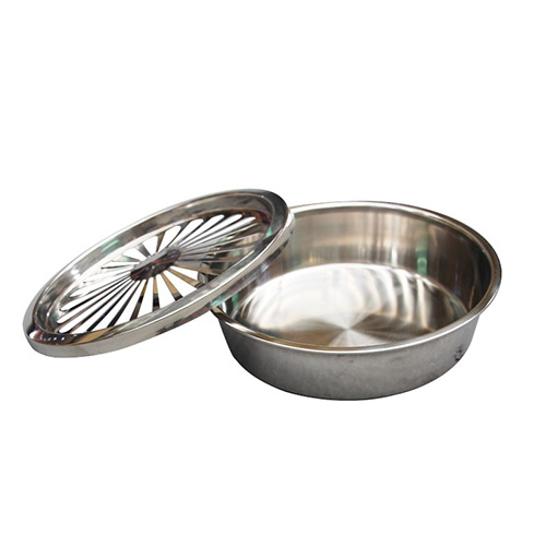 Thùng rác inox có gạt tàn thuốc lá